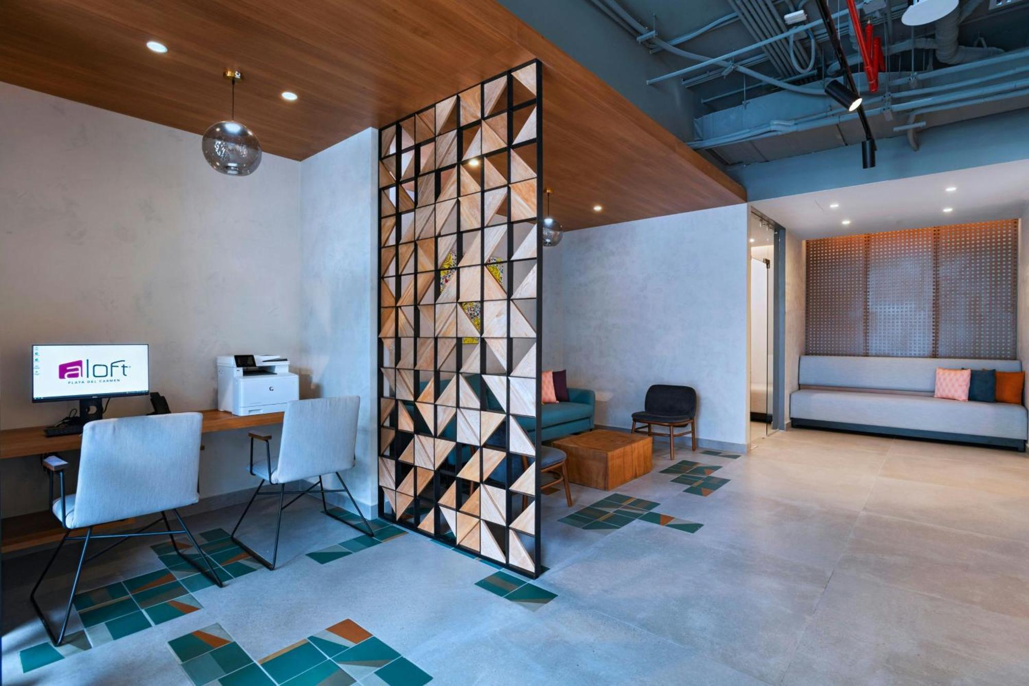 Aloft Playa Del Carmen Hotel Екстериор снимка Interior of the hotel