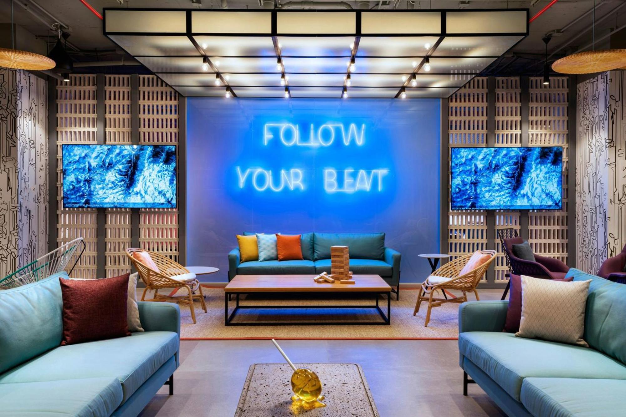 Aloft Playa Del Carmen Hotel Екстериор снимка The lobby of the hotel